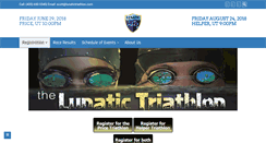 Desktop Screenshot of lunatictriathlon.com